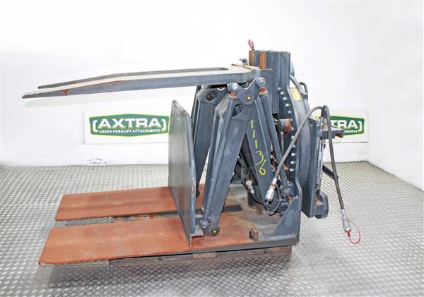 Grote foto kaup palletomkeerder met afduwer agrarisch heftrucks