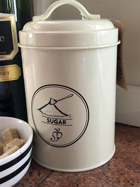 Grote foto mooi decoratief opbergblik voor sugar huis en inrichting woningdecoratie