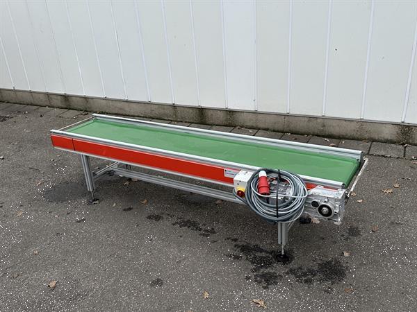 Grote foto stas transportband 225 x 40 cm agrarisch transportbanden