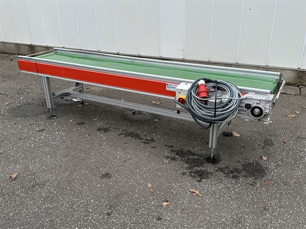 Grote foto stas transportband 225 x 40 cm agrarisch transportbanden