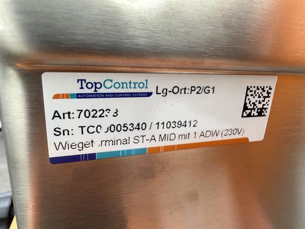 Grote foto topcontrol st a 500 checkweger automatische bandweegschaal agrarisch tuinbouw