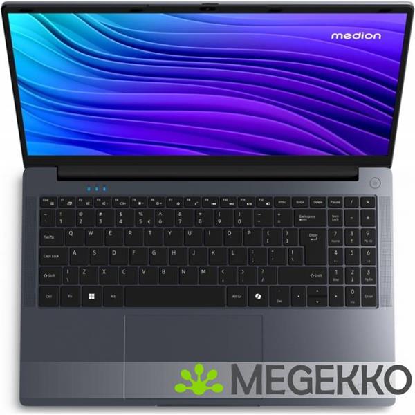 Grote foto medion akoya e15223 md62644 15.6 intel n100 laptop computers en software overige computers en software