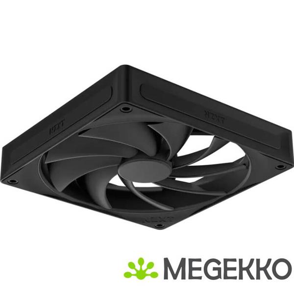 Grote foto nzxt f140q 140mm black quiet airflow computers en software overige computers en software