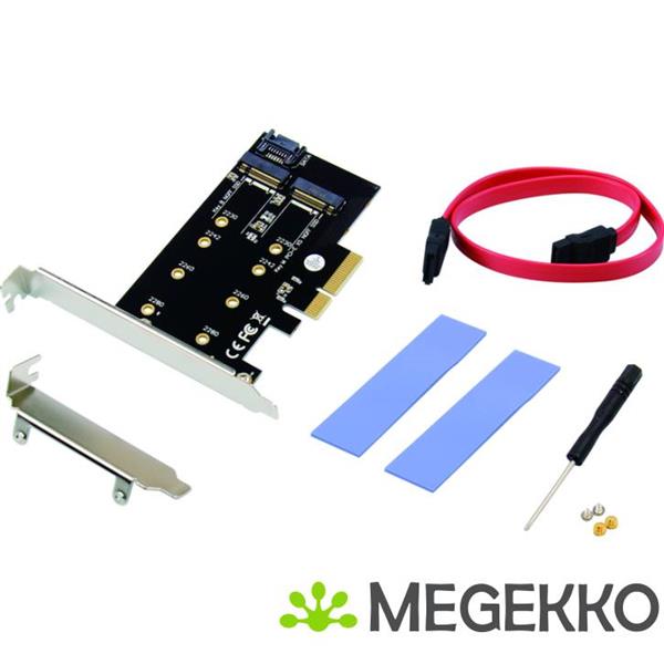 Grote foto conceptronic emrick04b interfacekaart adapter m.2 intern computers en software overige computers en software