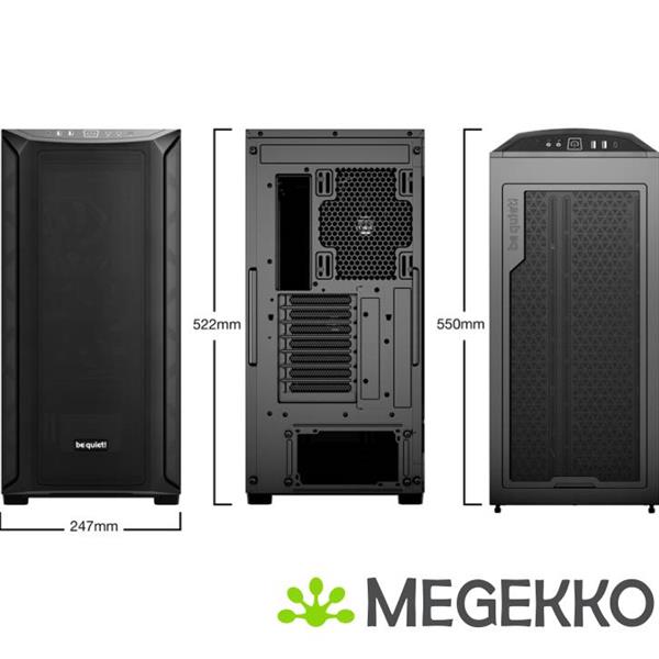Grote foto be quiet shadow base 800 black computers en software behuizingen en kasten