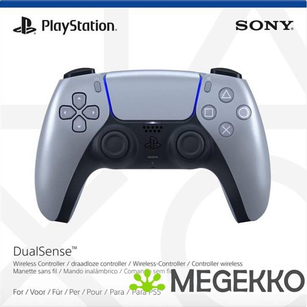 Grote foto sony dualsense wireless controller voor ps5 mac pc ios in zilver computers en software overige computers en software