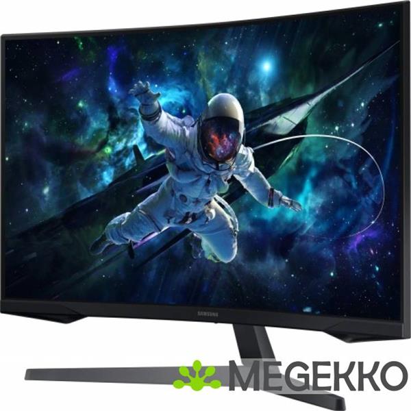 Grote foto samsung odyssey g5 ls32cg552euxen 32 quad hd 165hz curved va gaming monitor computers en software overige computers en software
