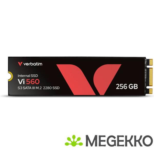 Grote foto verbatim vi560 s3 256gb m.2 ssd computers en software overige computers en software