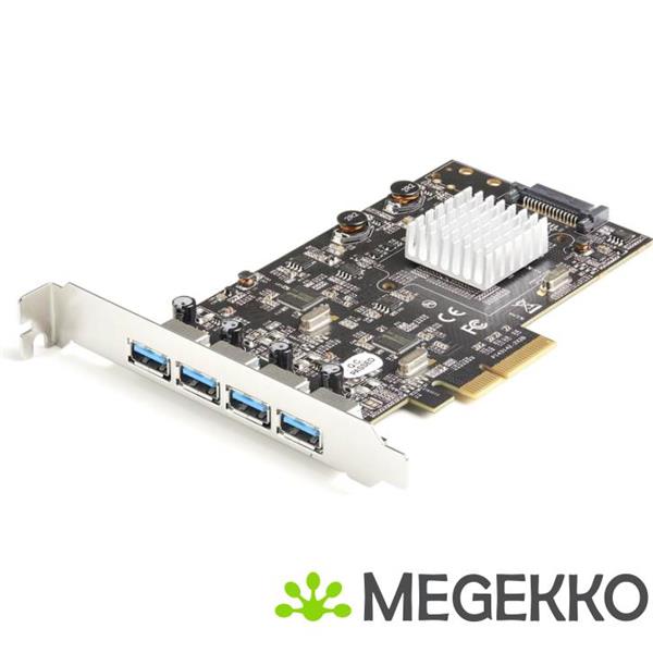 Grote foto startech.com pexusb314a2v2 interfacekaart adapter intern usb 3.2 gen 2 3.1 gen 2 computers en software overige computers en software