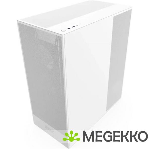 Grote foto nzxt h7 flow rgb white 2024 computers en software behuizingen en kasten