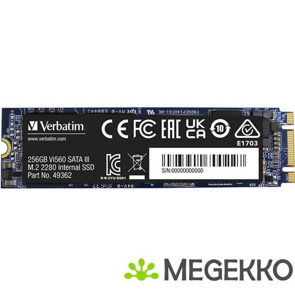 Grote foto verbatim vi560 s3 256gb m.2 ssd computers en software harde schijven