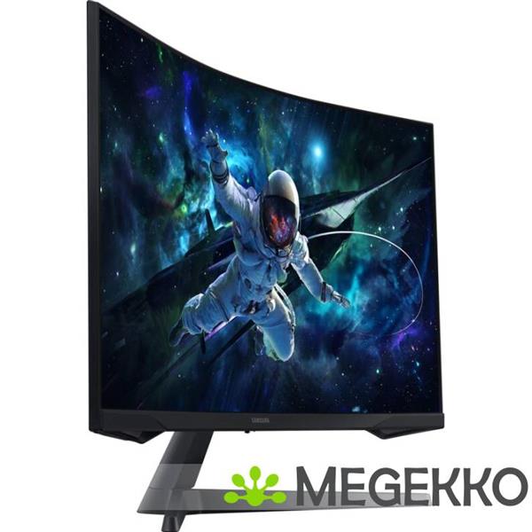 Grote foto samsung odyssey g5 ls32cg552euxen 32 quad hd 165hz curved va gaming monitor computers en software overige computers en software
