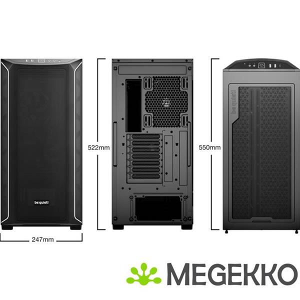 Grote foto be quiet shadow base 800 dx black computers en software behuizingen en kasten
