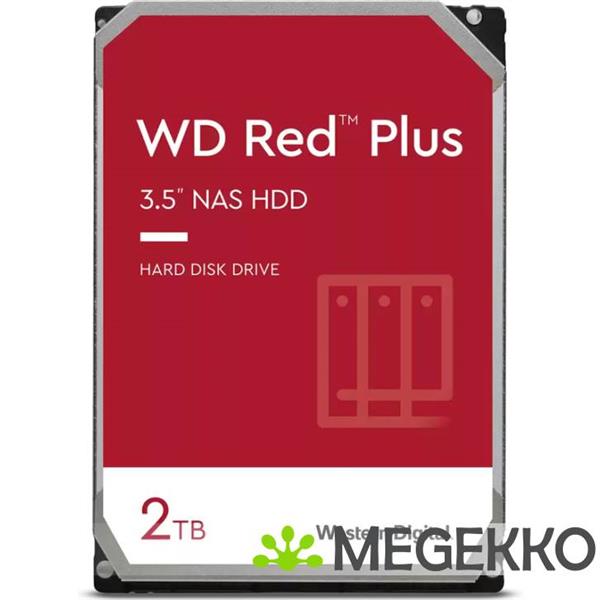 Grote foto western digital red plus wd20efpx 2tb computers en software harde schijven