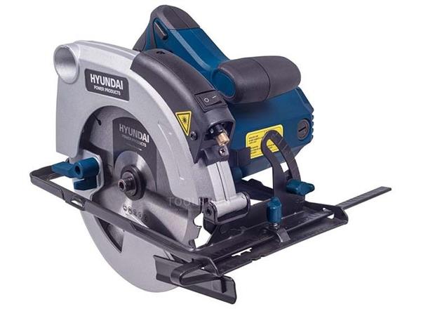 Grote foto hyundai cirkelzaag 1500w 185mm met laserfunctie doe het zelf en verbouw gereedschappen en machines