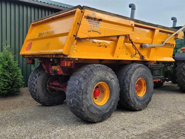 Grote foto veenhuis zandkipper jvzk 18000 agrarisch aanhangwagens