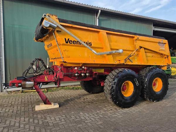 Grote foto veenhuis zandkipper jvzk 18000 agrarisch aanhangwagens
