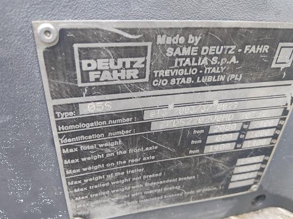 Grote foto deutz fahr agrokid 230 agrarisch tractoren