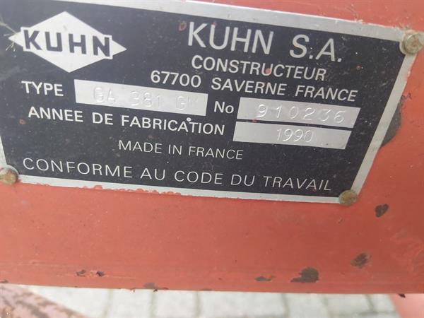 Grote foto kuhn ga 381 hark agrarisch harken