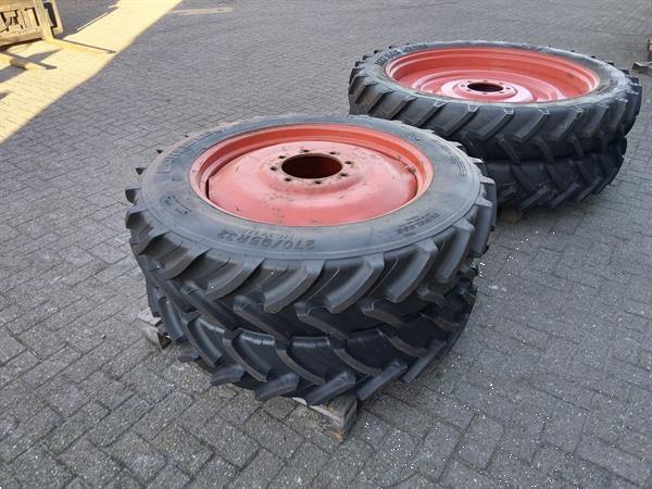 Grote foto fendt cultuurwielen 270 95 r48 en 270 95 r32 nieuwe banden agrarisch wielen