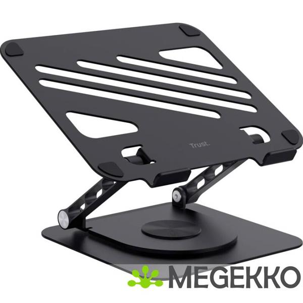 Grote foto trust zeff laptopstandaard zwart 16 inch computers en software overige computers en software