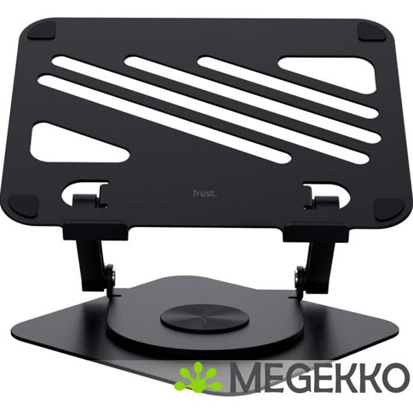 Grote foto trust zeff laptopstandaard zwart 16 inch computers en software overige computers en software