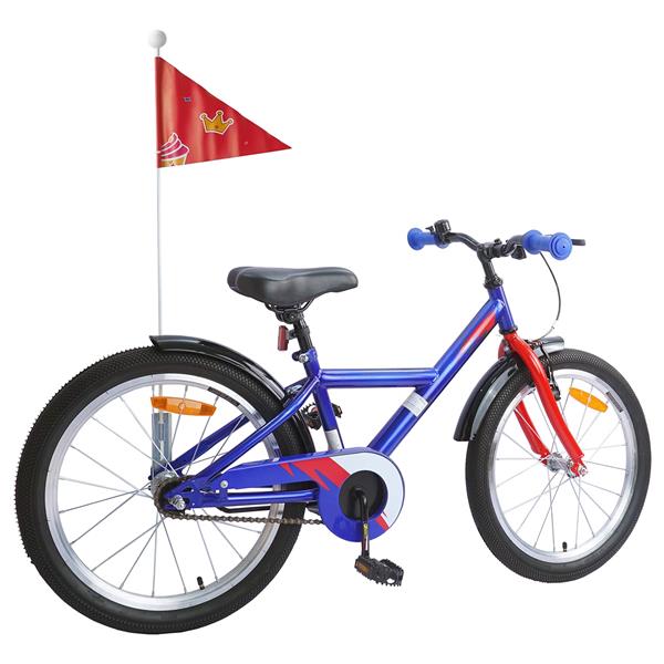 Grote foto vidaxl kinderfiets 20 inch voor 6 11 jaar oud donkerblauw fietsen en brommers herenfietsen