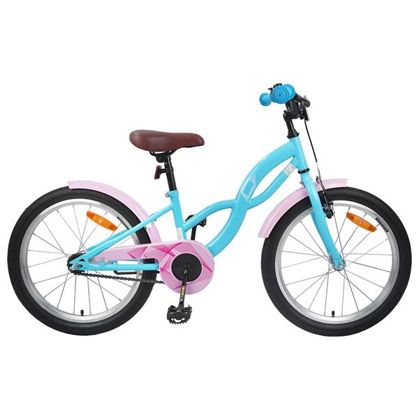 Grote foto vidaxl kinderfiets 20 inch voor 6 11 jaar oud lichtblauw fietsen en brommers herenfietsen