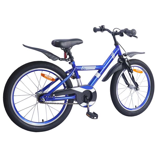 Grote foto vidaxl kinderfiets 20 inch voor 6 11 jaar oud donkerblauw fietsen en brommers herenfietsen