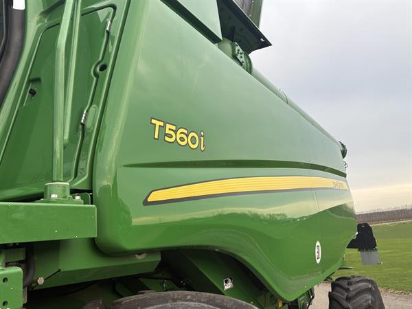 Grote foto john deere t560i agrarisch maaidorsers