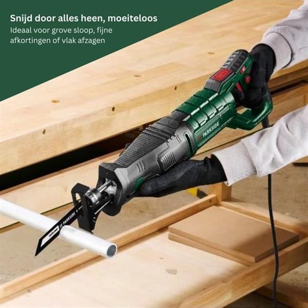 Grote foto parkside reciprozaag pfs850 met koffer doe het zelf en verbouw gereedschappen en machines