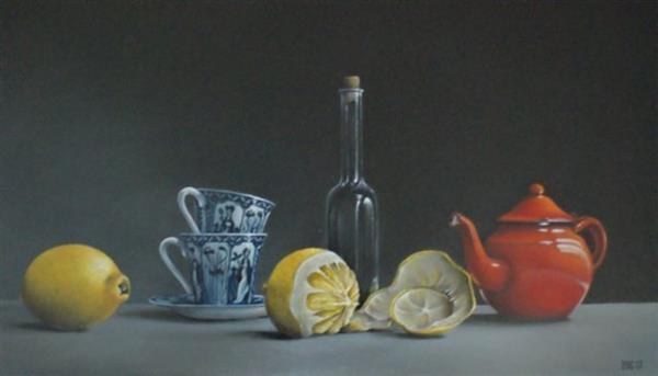 Grote foto kunsthandel gennep lemon tea antiek en kunst modern