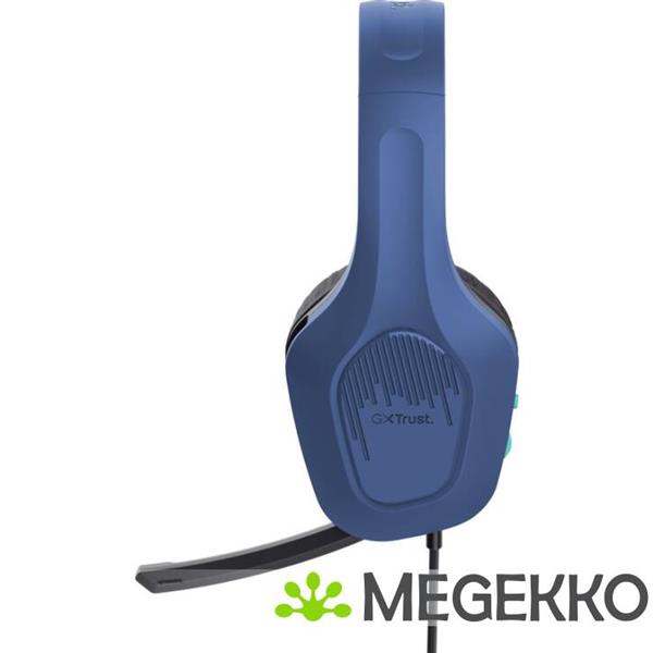 Grote foto trust gxt 415b zirox bedraad blauw audio tv en foto koptelefoons