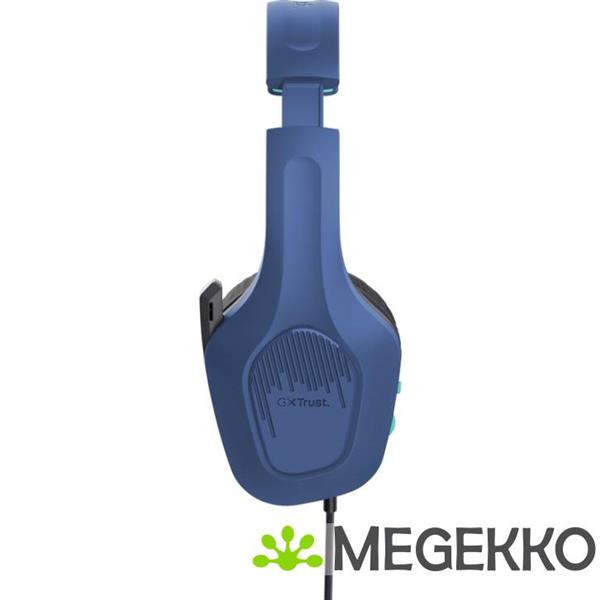 Grote foto trust gxt 415b zirox bedraad blauw audio tv en foto koptelefoons