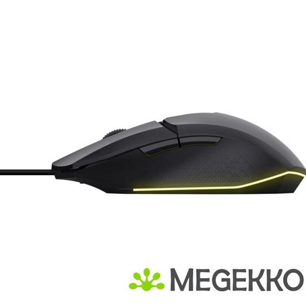 Grote foto trust gxt 109 felox zwarte gaming muis computers en software overige computers en software