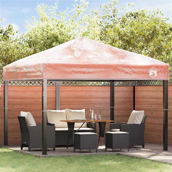 Grote foto vidaxl gazebo dekking vervanging 3 x 3 m pvc tuin en terras overige tuin en terras