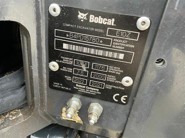 Grote foto bobcat e10z 2022 850 hours minigraver5 doe het zelf en verbouw kranen en graafmachines