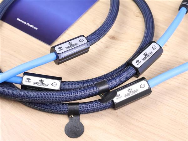 Grote foto siltech ruby crown s10 40th anniversary highend audio interconnects xlr 1 5 metre audio tv en foto onderdelen en accessoires
