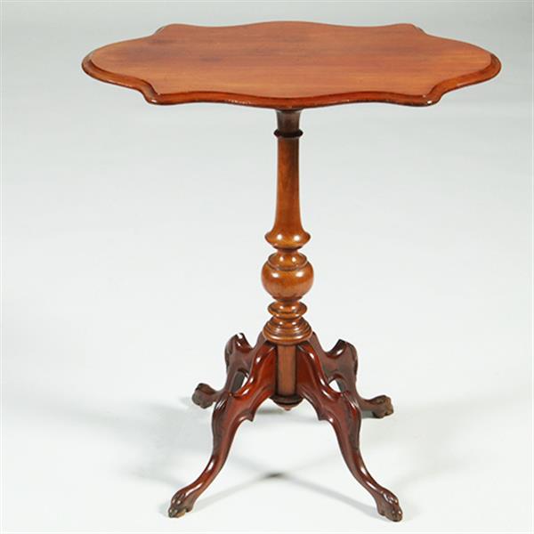 Grote foto willem iii wijntafel mahonie met geschulpt ovaal blad ca 1880 no.361855 antiek en kunst stoelen en banken