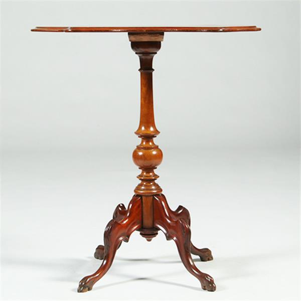 Grote foto willem iii wijntafel mahonie met geschulpt ovaal blad ca 1880 no.361855 antiek en kunst stoelen en banken