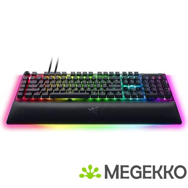Grote foto razer blackwidow v4 pro zwart razer yellow computers en software toetsenborden