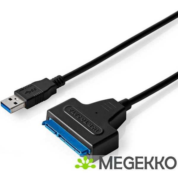 Grote foto nedis hardeschijfadapter usb 3.2 gen1 2.5 sata usb gevoed computers en software overige computers en software