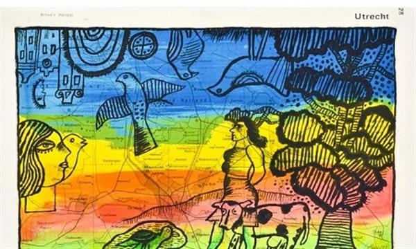 Grote foto corneille utrecht antiek en kunst litho en zeefdrukken