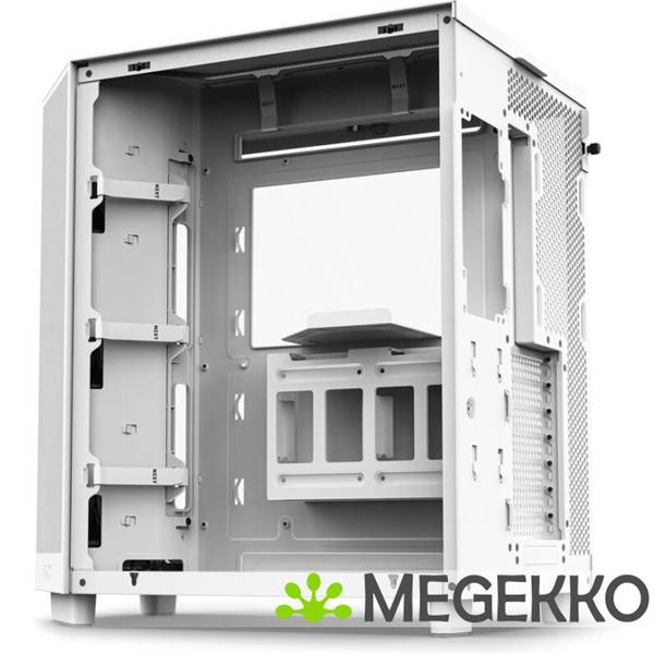 Grote foto nzxt h6 flow rgb white computers en software behuizingen en kasten