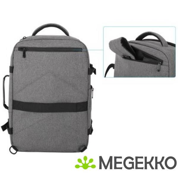 Grote foto manhattan 440370 notebooktas 43 9 cm 17.3 rugzak grijs computers en software overige computers en software