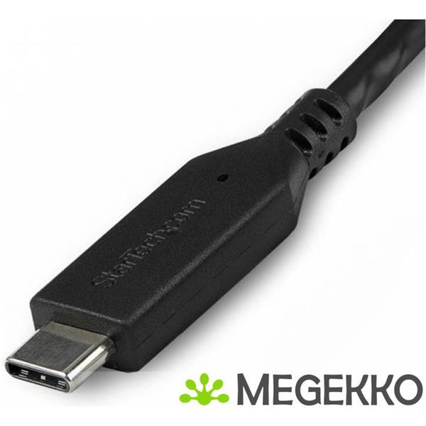Grote foto startech.com cdp2dp141mb video kabel adapter 1 m displayport usb c zwart computers en software overige computers en software