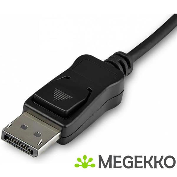 Grote foto startech.com cdp2dp141mb video kabel adapter 1 m displayport usb c zwart computers en software overige computers en software