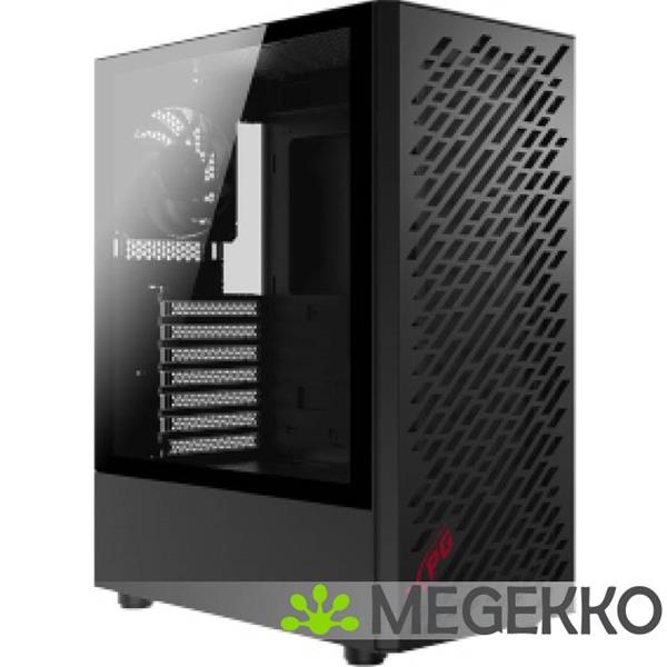 Grote foto xpg valor air midi tower zwart computers en software behuizingen en kasten