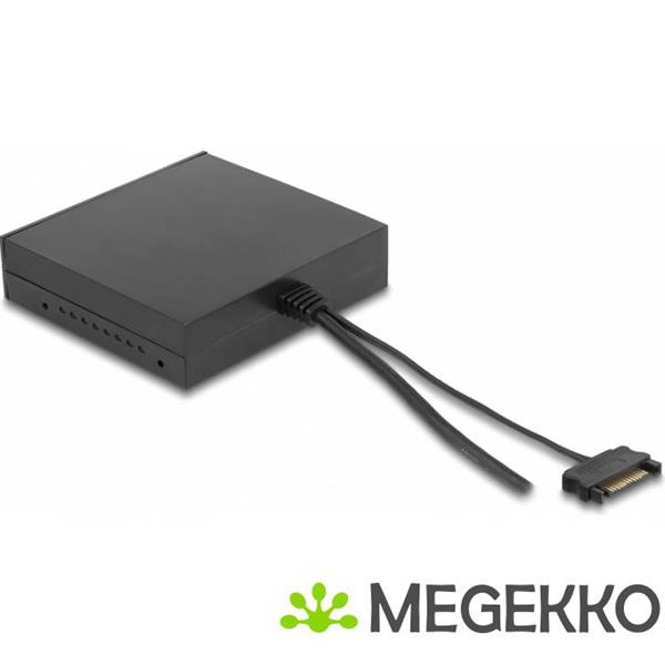 Grote foto delock 64057 3 5 usb 3.2 gen 2 voorpaneel 2 x usb type c 2 x usb type a computers en software overige computers en software