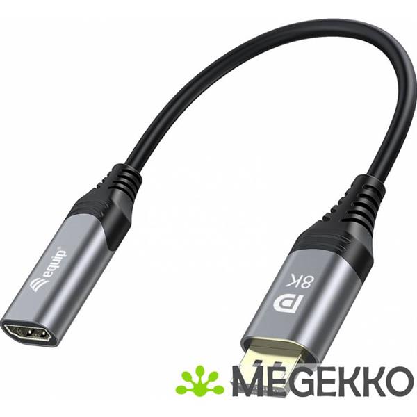 Grote foto equip 133446 video kabel adapter 0 15 m displayport hdmi zwart grijs computers en software overige computers en software